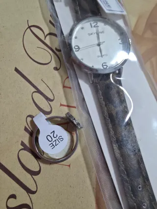 Conjunto Reloj SKYLINE + Anillo