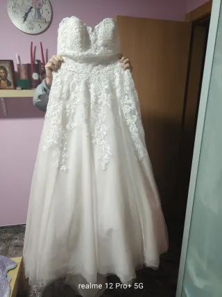 Vestido de Novia Blanco Encaje