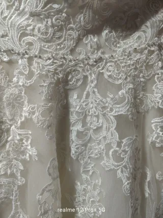 Vestido de Novia Blanco Encaje