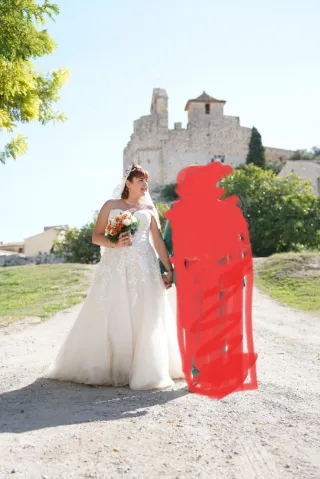 Vestido de Novia Blanco Encaje