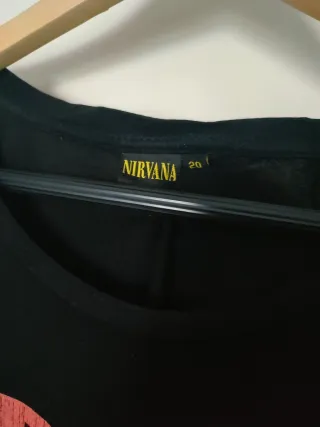 Camiseta Nirvana tirantes US Tour '91