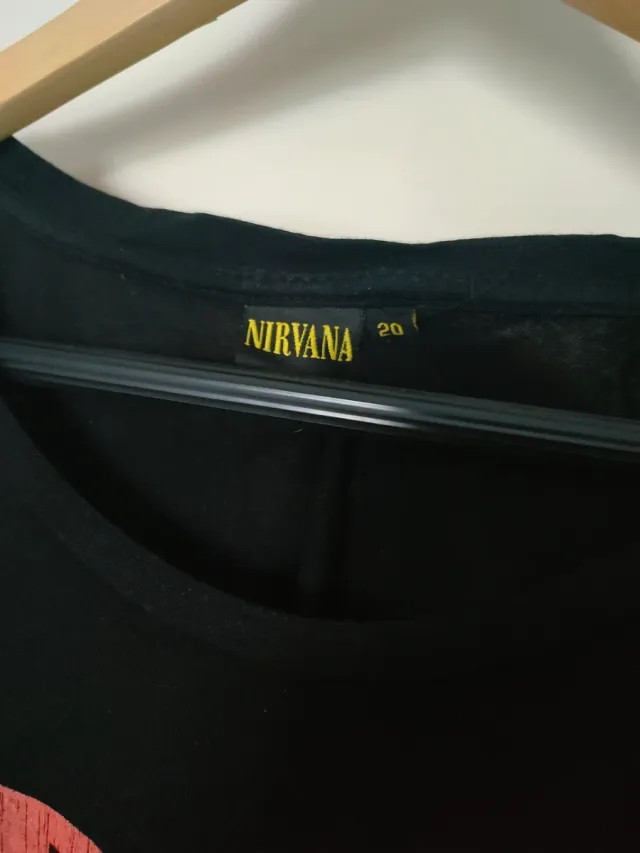 Maglietta Nirvana a spalla US Tour '91