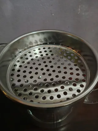 Spremiagrumi Brabantia trasparente/bianco