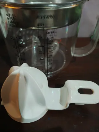 Spremiagrumi Brabantia trasparente/bianco