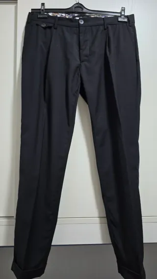 Pantaloni uomo neri eleganti