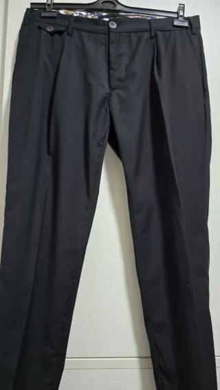 Pantaloni uomo neri eleganti