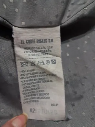 Americana gris Muber