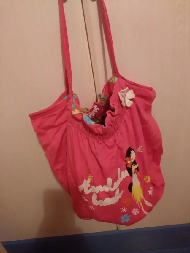 Bolso infantil de palha Daisy