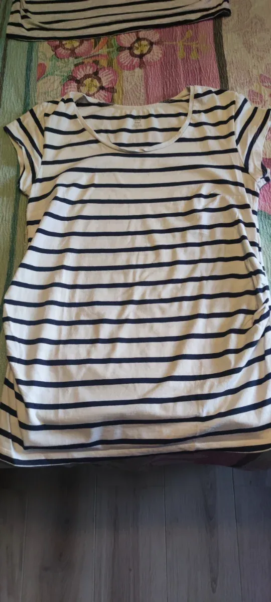 Lote 2 Camisetas Maternidad Rayas