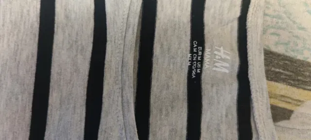 Lote 2 Camisetas Maternidad Rayas