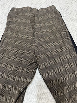 Pantalón Legging Cuadros Mujer