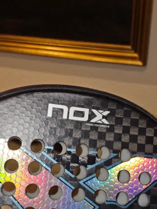 PALA DE PADEL NOX ML10 BAHIA MIGUEL LAMPERTI