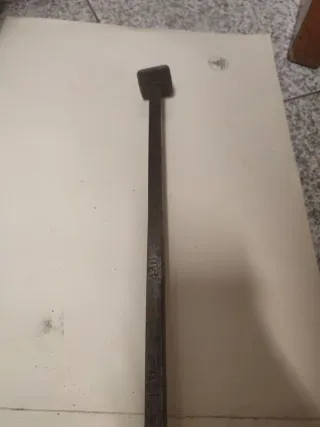 Balanza romana antigua de hierro peso max 150 kg