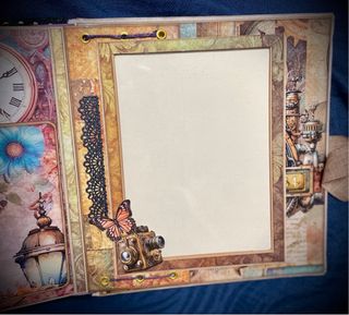 Álbum de fotos hecho a mano