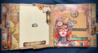 Álbum de fotos hecho a mano