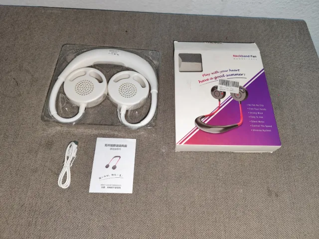 Ventilatore da collo, a mani libere