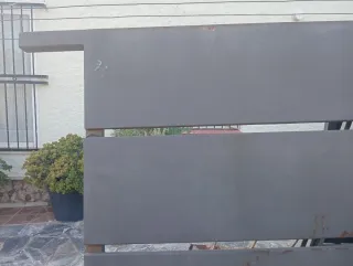 Portal de jardín, de 3 m ancho i 2 alto