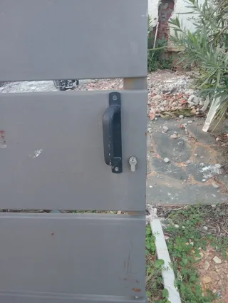 Portal de jardín, de 3 m ancho i 2 alto