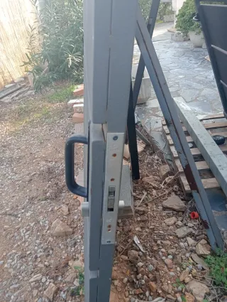 Portal de jardín, de 3 m ancho i 2 alto