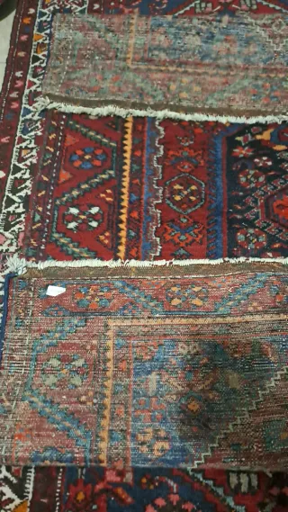 Tappeto Persiano Lana Rosso Blu