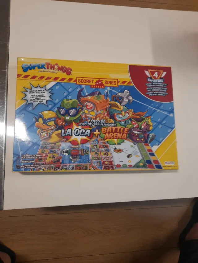 Superthings Juego La Oca + Battle Arena