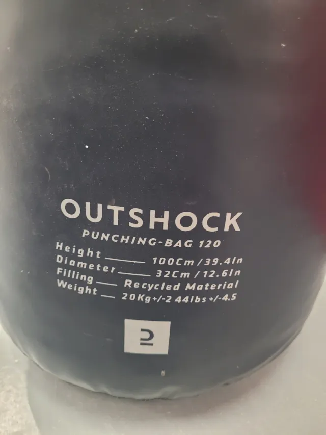 Saco de boxeo Outshock 120 cm