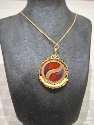 Medalla Art Déco Oro 18kl Pieza Centenaria