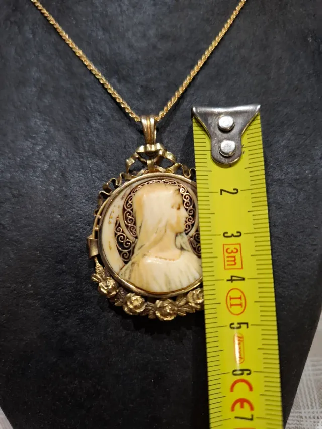 Medalla Art Déco Oro 18kl Pieza Centenaria