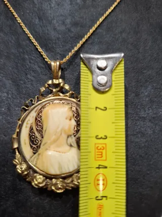 Medalla Art Déco Oro 18kl Pieza Centenaria