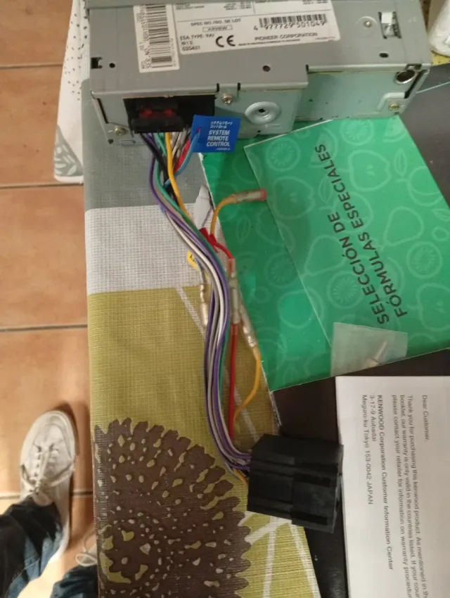 Radio Cassette Pioneer KEN-1960 4x40W