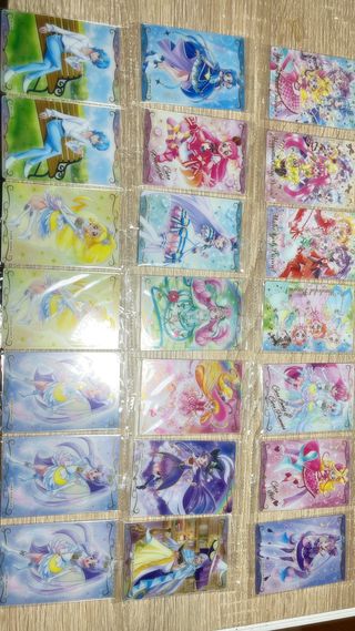Cartas Wafer Pretry cure precure