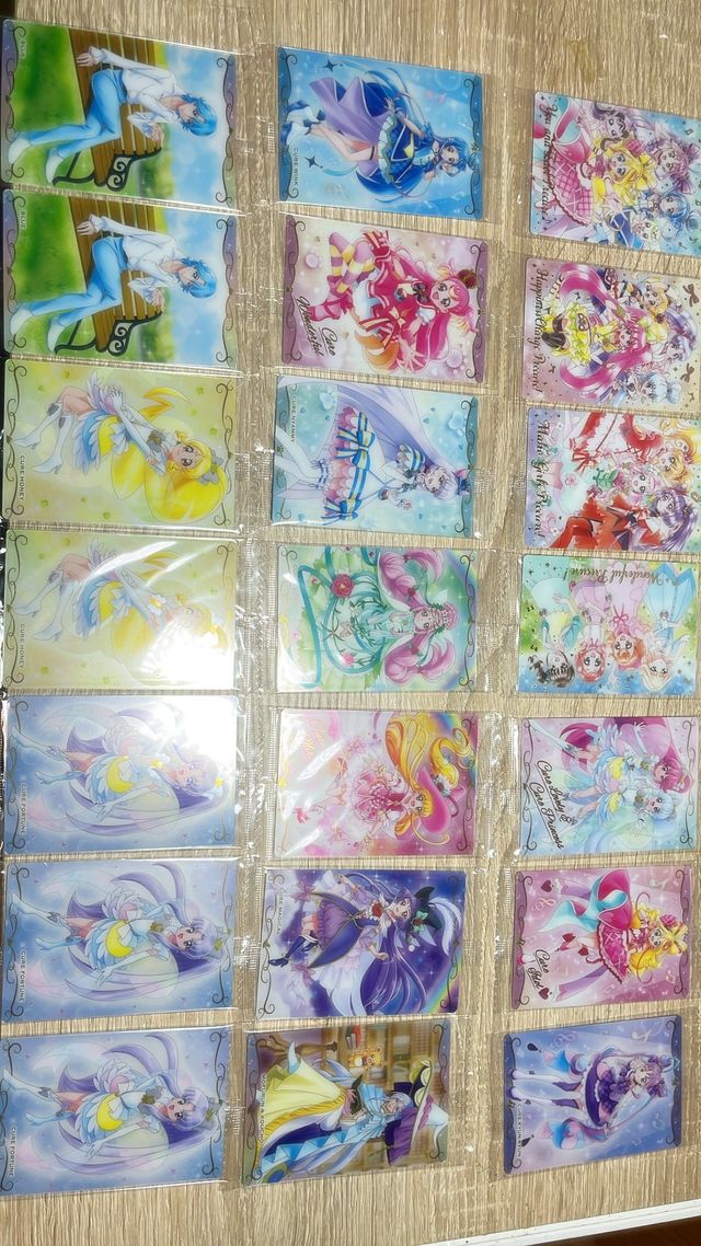Cartas Wafer Pretry cure precure