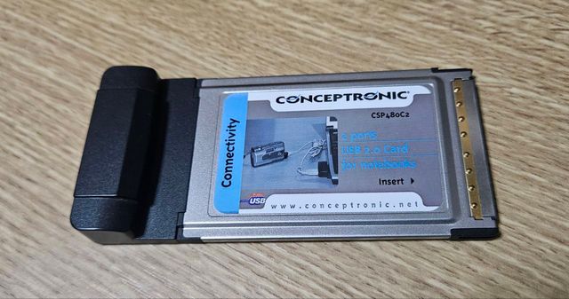 Conceptronic PCMCIA a USB  Conceptronic CSP480C2