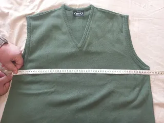 Chaleco de punto Mani verde caballero