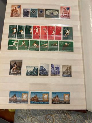 Album Francobolli Zeppelin Marini