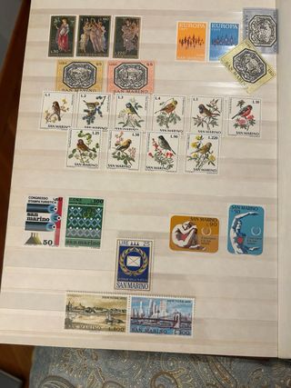 Album Francobolli Zeppelin Marini