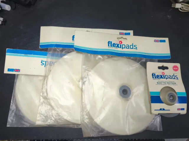 Lote 4 piatti di supporto per mola Flexipads