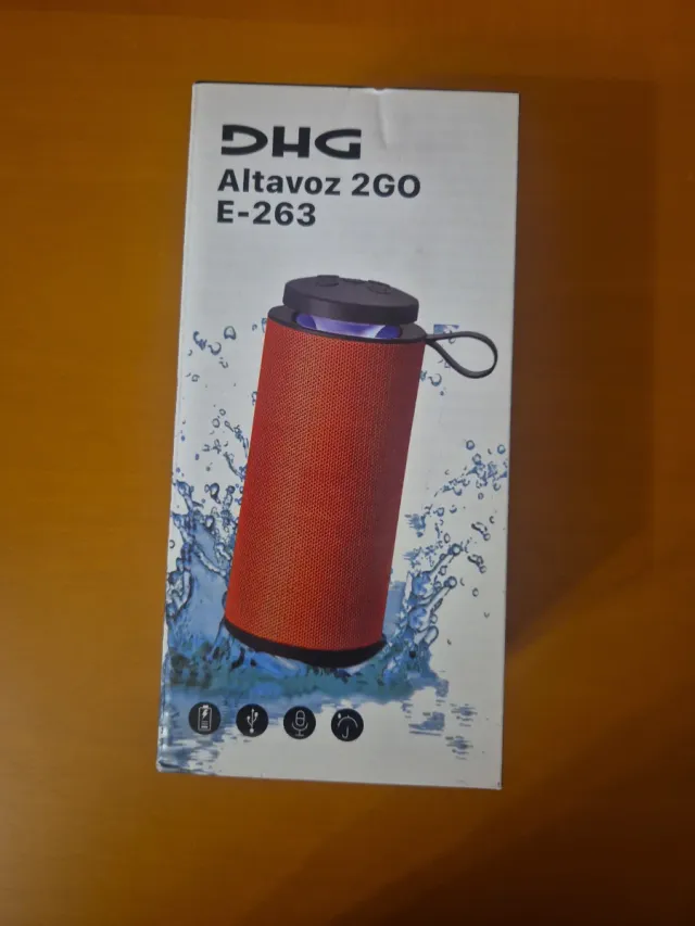 Altavoz Portátil Bluetooth DHG E-263