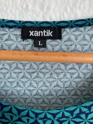 Camiseta Estampado Geométrico Xantik Talla L
