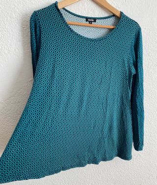 Camiseta Estampado Geométrico Xantik Talla L