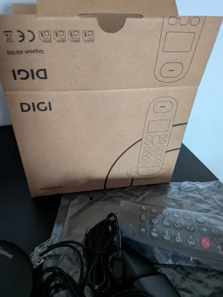 Teléfono Inalámbrico Gigaset Negro