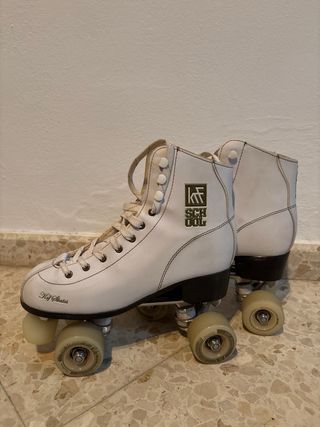 Patines blancos KRF School
