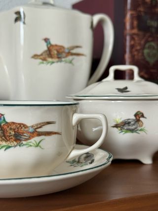 Set de Café Inglés Colección Aves