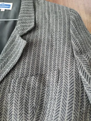 Chaqueta Larga Levita Marrón Talla M