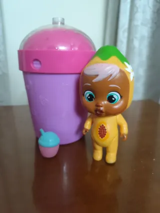 Bebé Llorón Papaya con accesorios