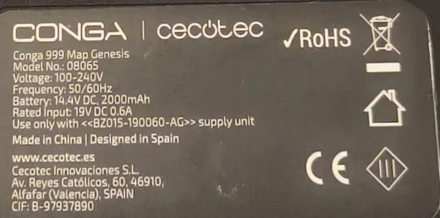 Robot Aspirador Cecotec Conga 999 Map