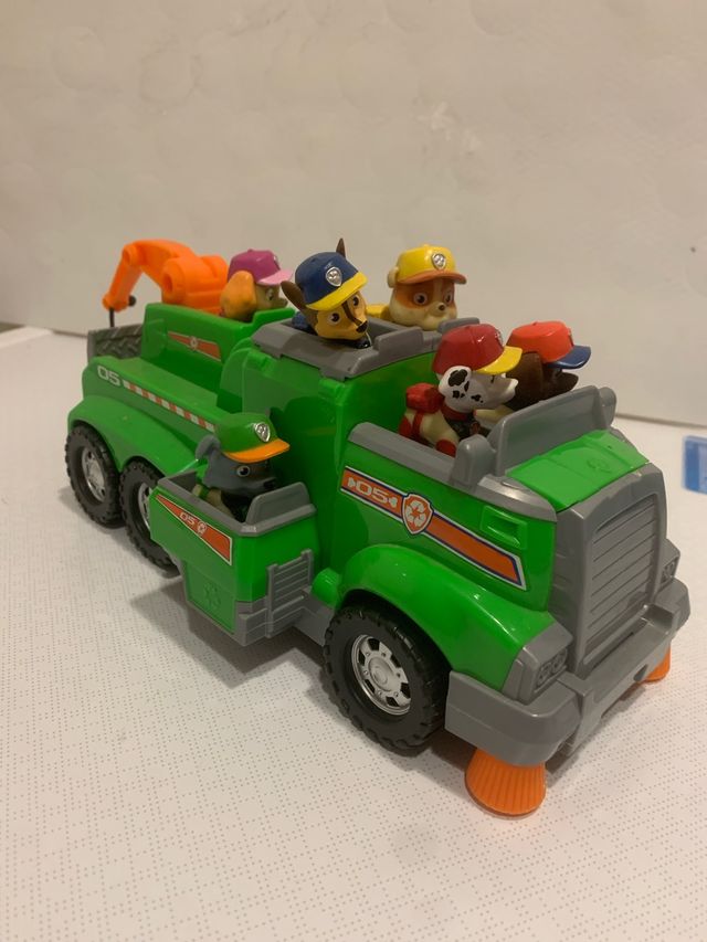 Camión de Reciclaje Paw Patrol Total Team Rescue