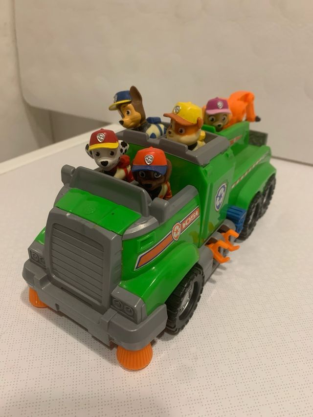 Camión de Reciclaje Paw Patrol Total Team Rescue