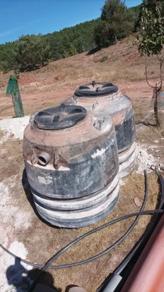 Fosa séptica nueva