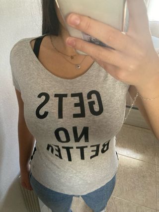 Camiseta deportiva gris Decathlon